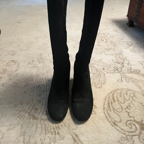 Enzo Angiolini black suede boots - Picture 1 of 6